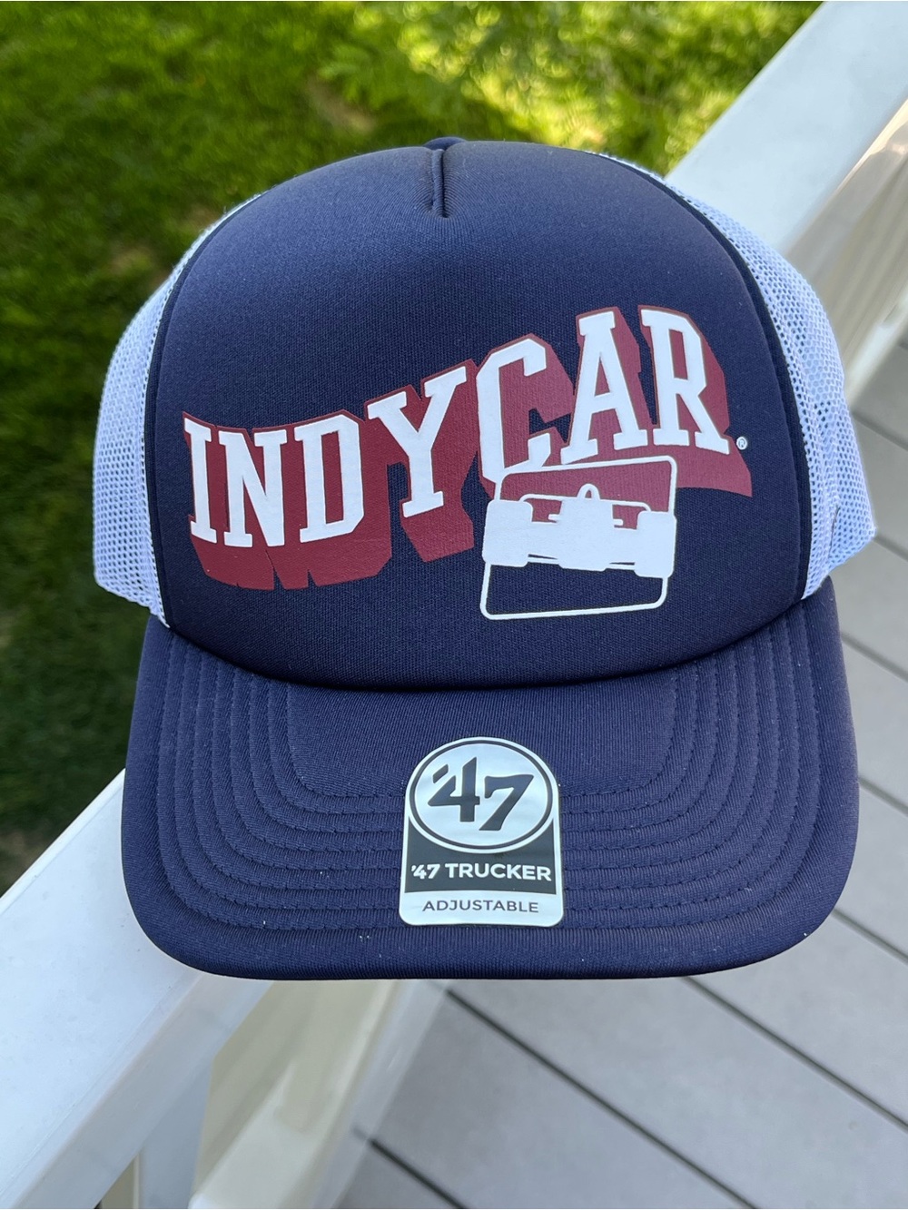 47 Brand INDYCAR Meander Trucker Hat Snapback NWT
